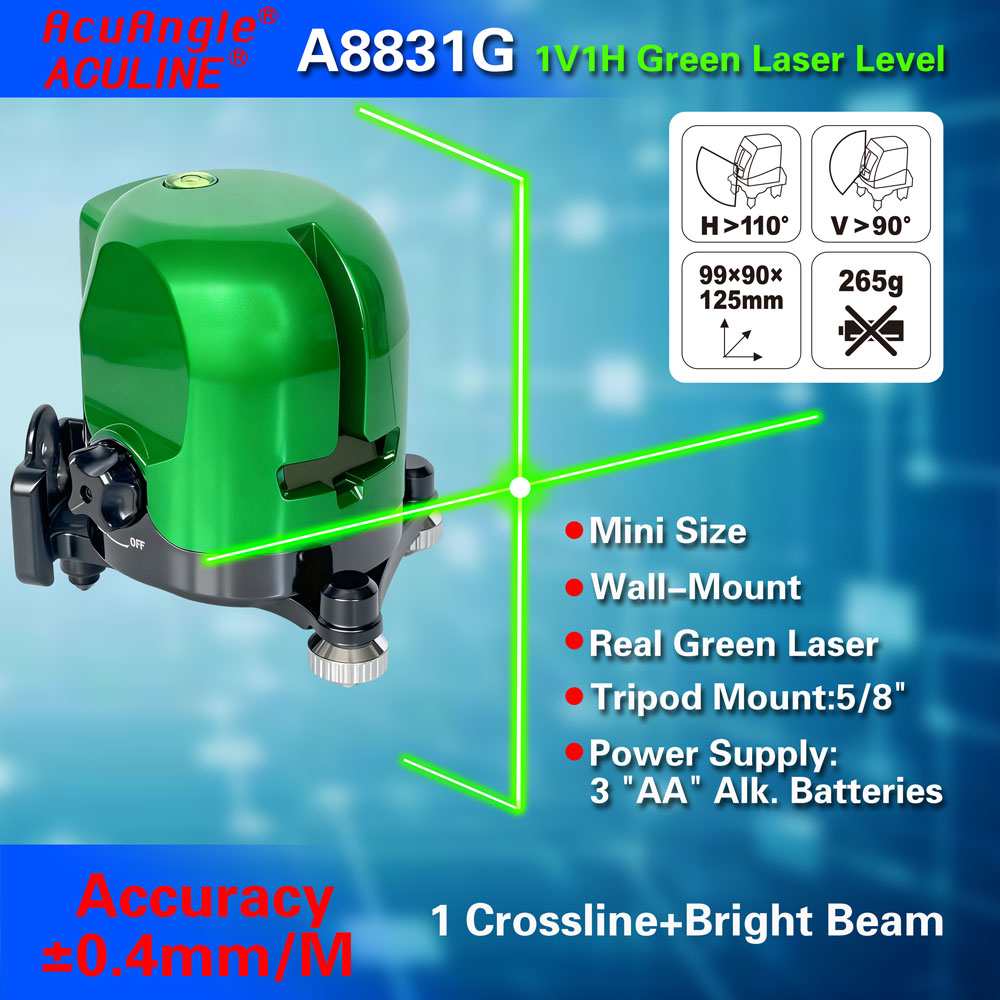 AK438G 十字线绿激光